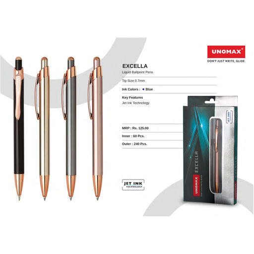 Unomax  Excella Liquid Ball Pens