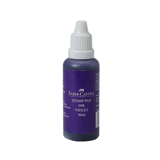 Faber-Castell Stamp Pad Ink - 30ml (Violet)