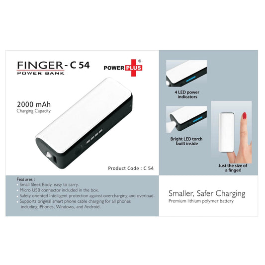 Finger Power Bank 2000 MAh - C 54