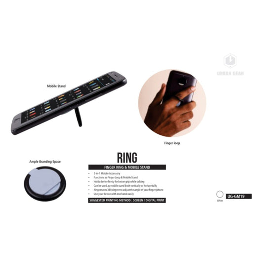 Finger Ring & Mobile Stand - UG-GM19