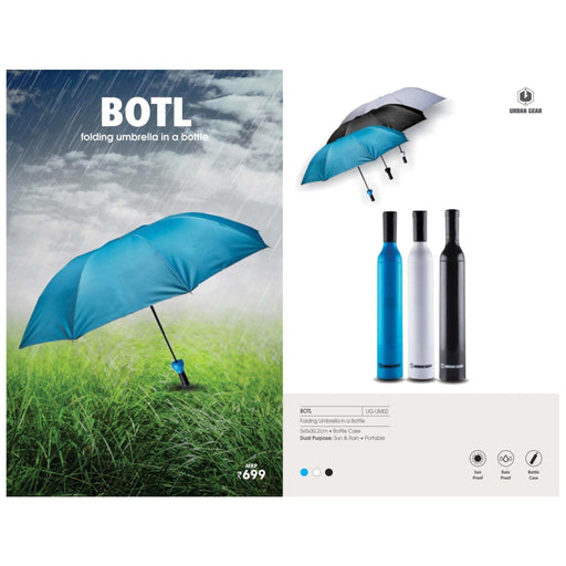 Folding Umbrella in a Bottle - UG-UM02