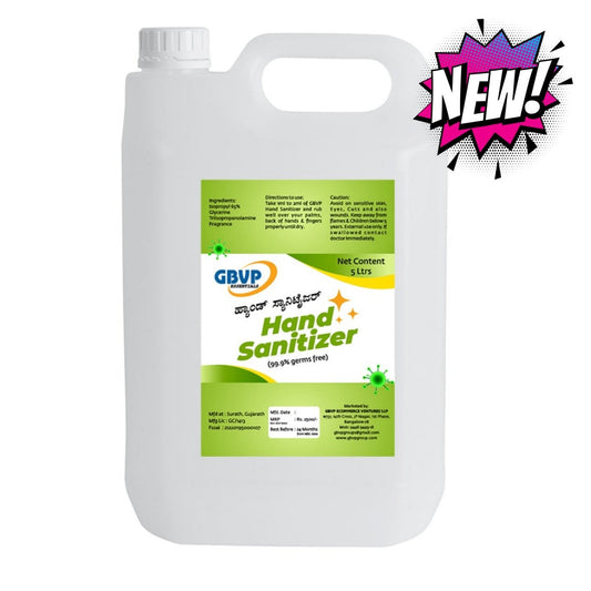 GBVP Hand Sanitizer 5Ltrs