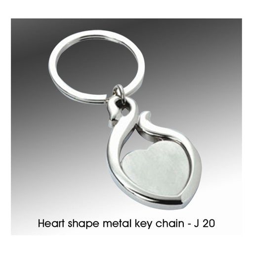Heart Shape Metal Key Chain - J20