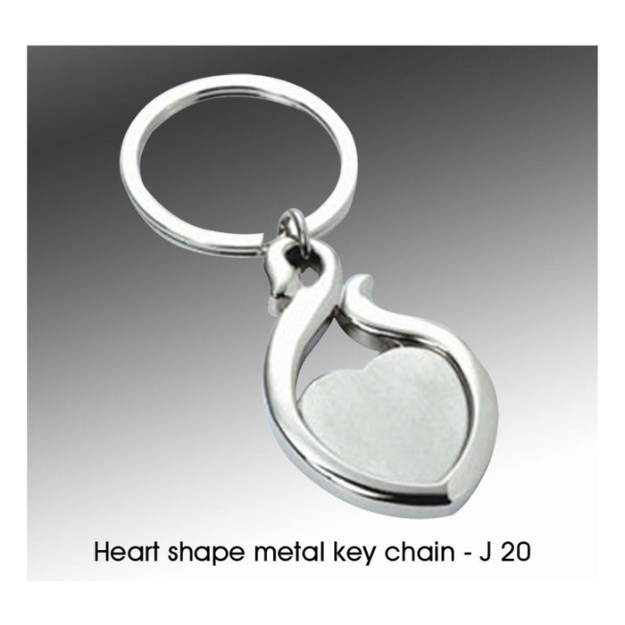 Heart Shape Metal Key Chain - J20