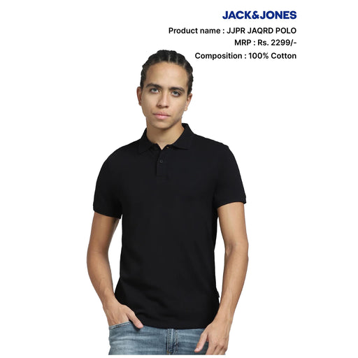 JACK & JONES - JACQUARD POLO