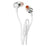 JBL T210 In Ear Wired Earphones (Gold)