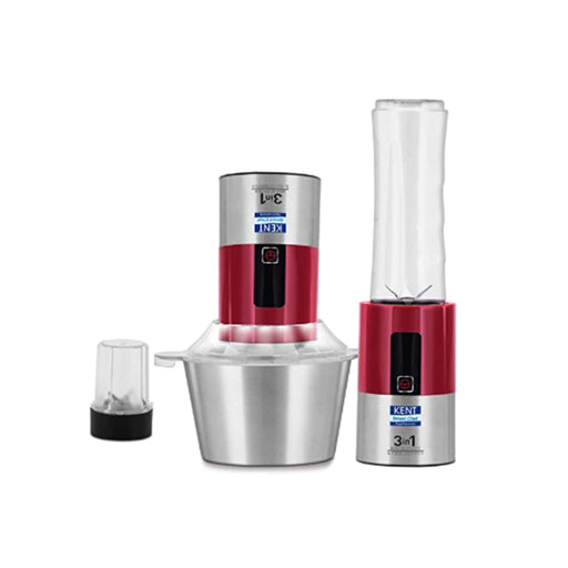 KENT 3-in-1 Mini Blender & Food Chopper - 16028
