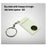 Key Chain With Compass & Single Side Letter Opener - J02