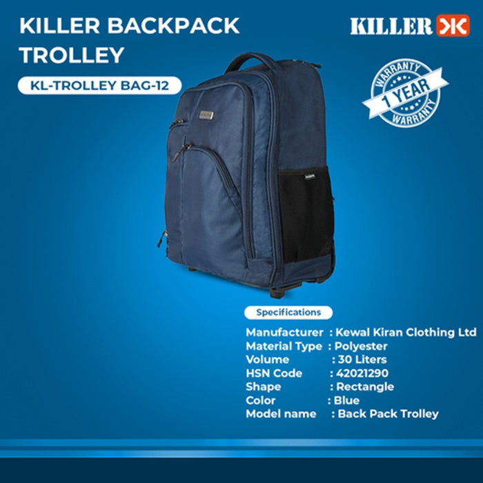 Killer Bag Pack Trolley