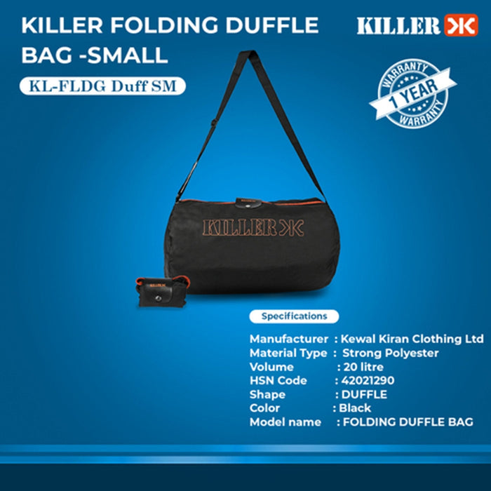 Killer Folding Duffle Bag - Small