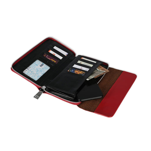 Killer Red Travel Pouch & Passport Holder Wallet