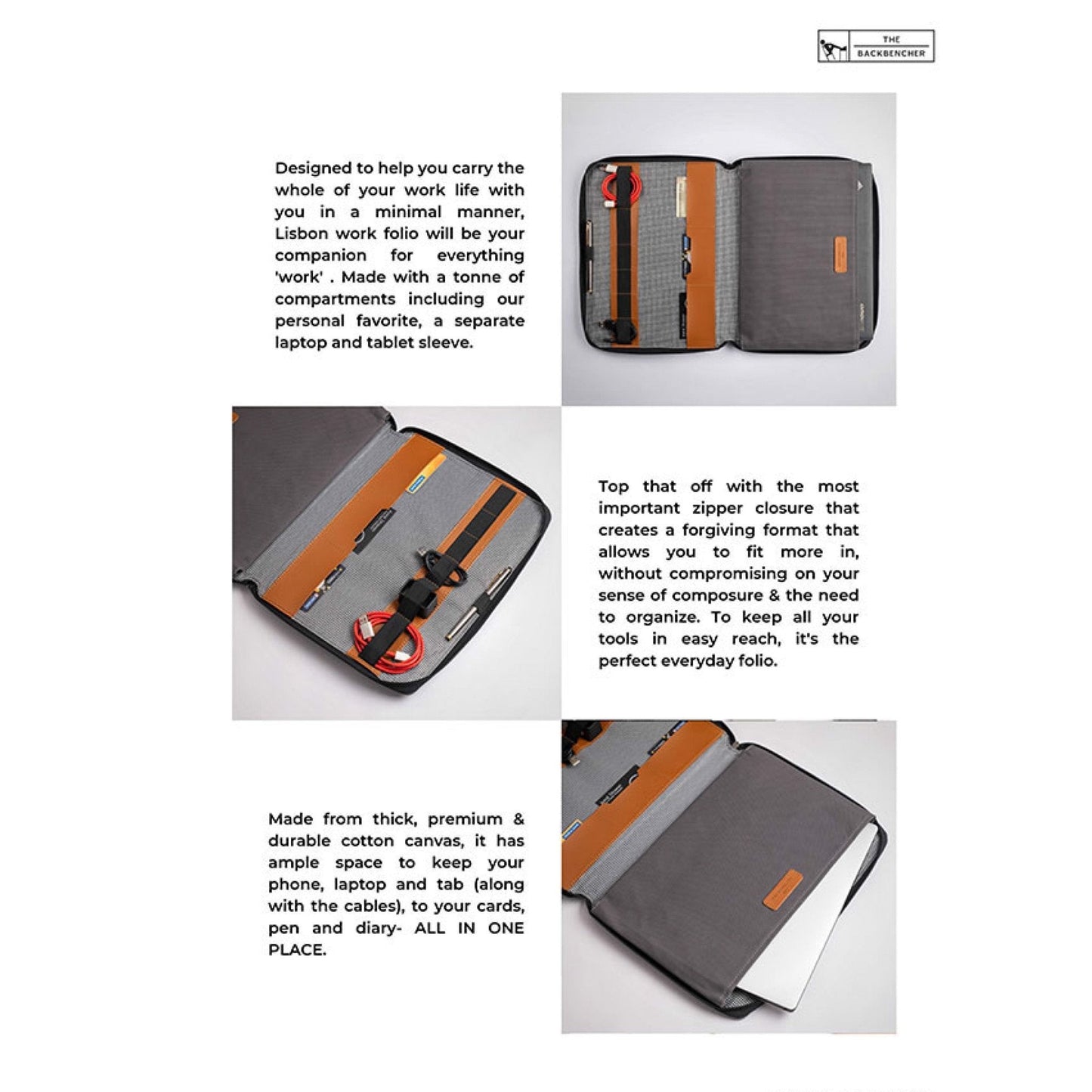 LISBON WORK FOLIO - Laptop Sleeves