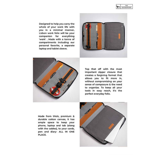 LISBON WORK FOLIO - Laptop Sleeves