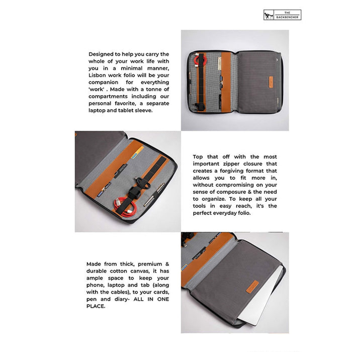 LISBON WORK FOLIO - Laptop Sleeves