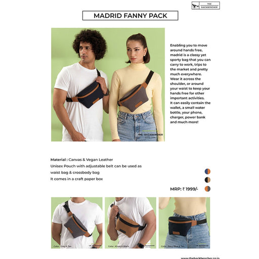MADRID FANNY PACK - LEATHER FANNY PACK