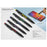 Metal Black Pen With Color Stylus - L142