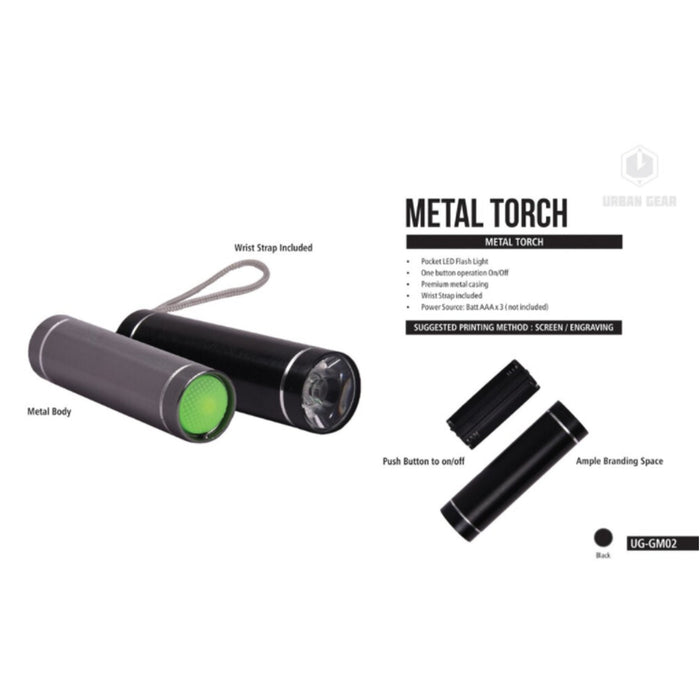 Metal Torch with Flashing - UG-GM02