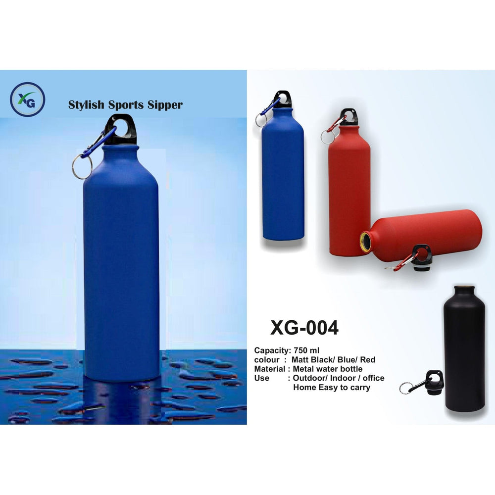 METAL WATER BOT SPORTS SIPPER - XG - 004