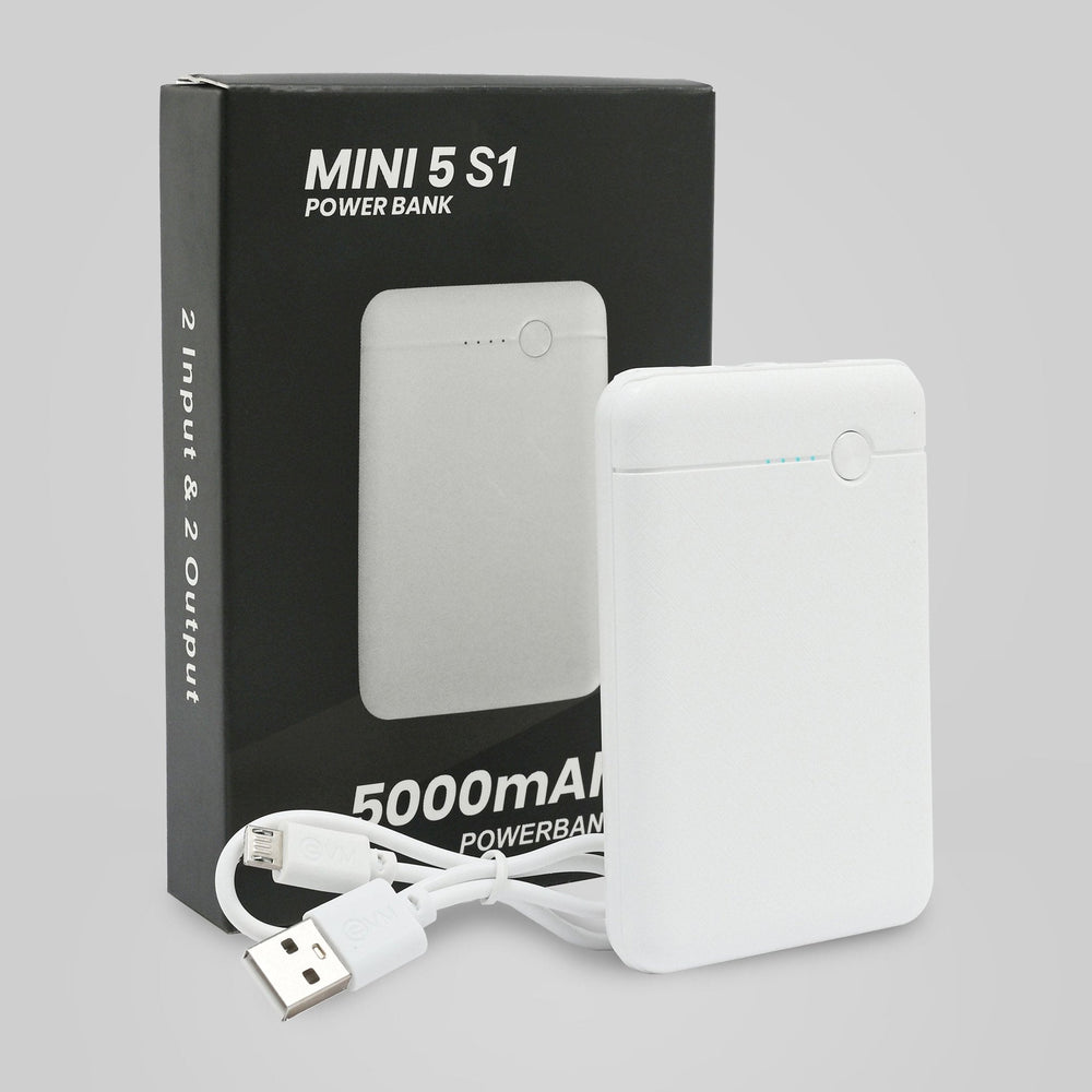 MINI-S-1 5000 mAh Power Bank