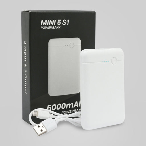 MINI-S-1 5000 mAh Power Bank