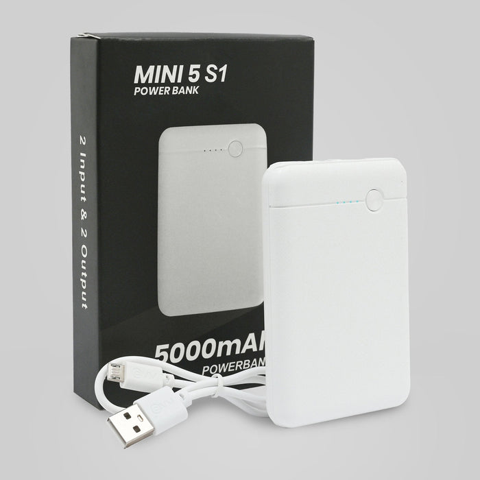 MINI-S-1 5000 mAh Power Bank