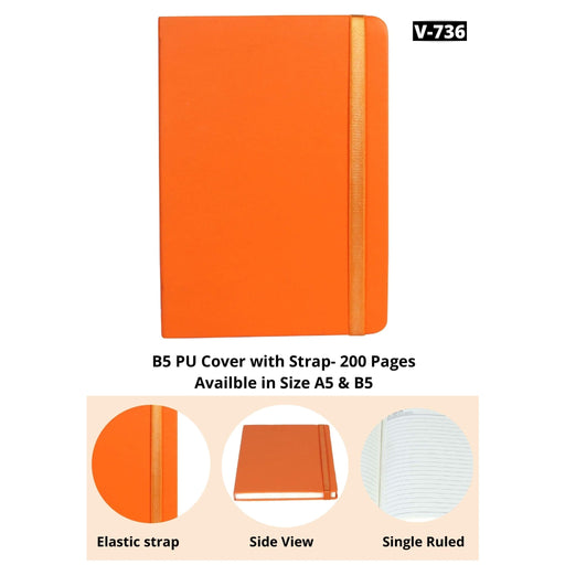 Note Book B5  - V 736