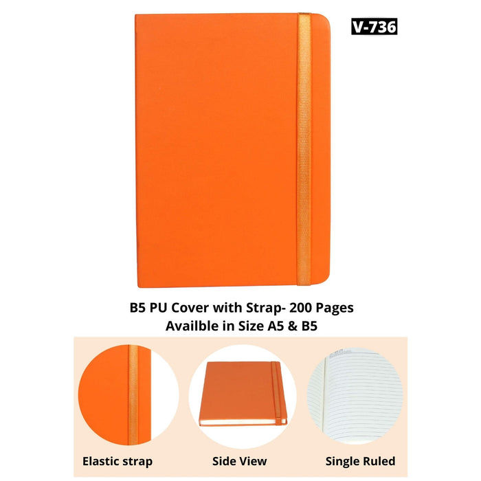 Note Book B5  - V 736