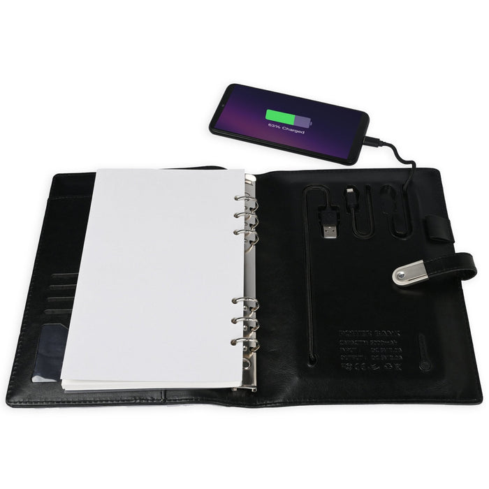 Notebook Diary Power bank 5000 mAh with 32GB USB
