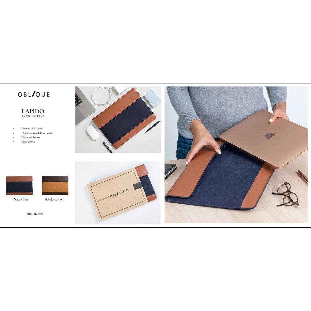 Oblique Lapido Laptop Sleeve
