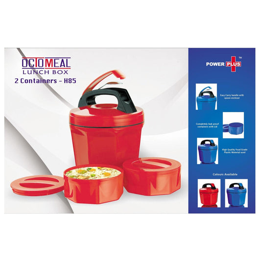 Octomeal Lunch Box – 2 Plastic Containers - H85
