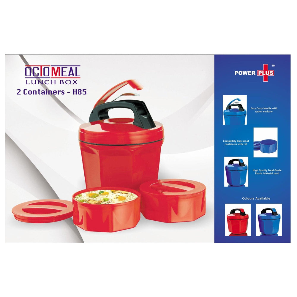 Octomeal Lunch Box – 2 Plastic Containers - H85