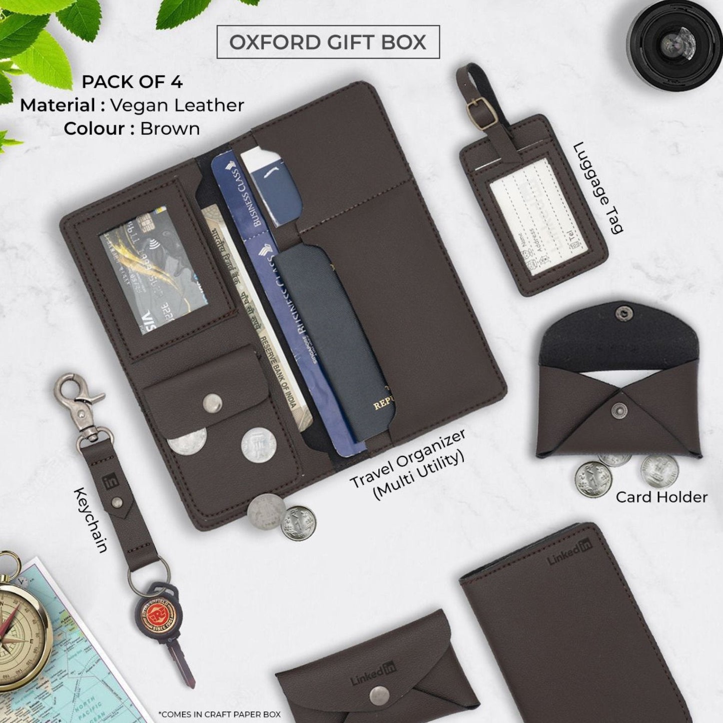 Oxford Gift Box - Pack of 4