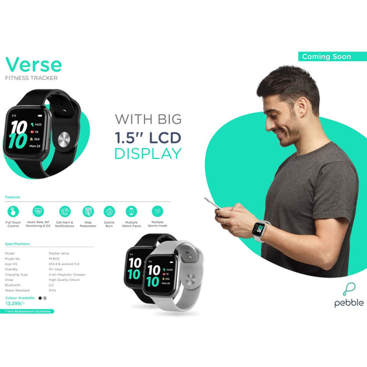 Pebble Verse Fitness Tracker