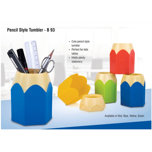 Pencil Style Tumbler - B 93