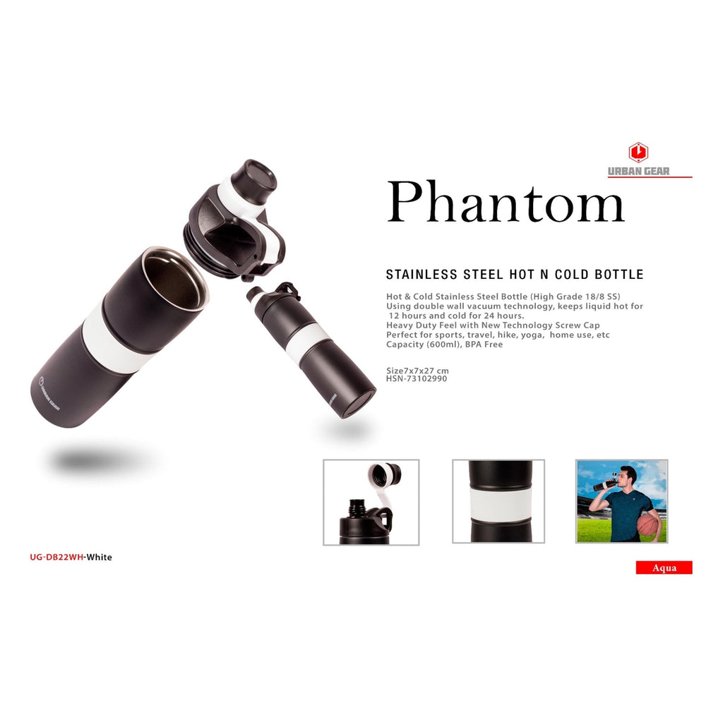 Phantom Stainless Steel Hot n Cold Bottle (600ml)