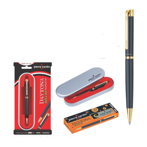 Pierre Cardin Daytona Black & Gold Exclusive Bal Pen