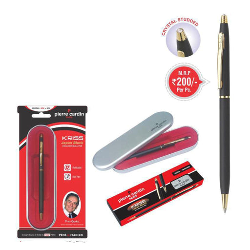 Pierre Cardin Kriss Japan Black Exclusive Ball Pen