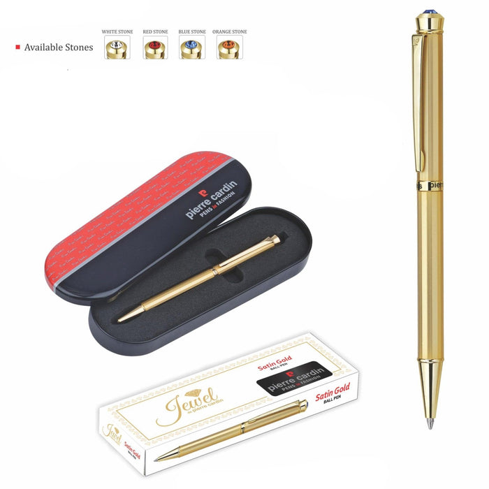 Pierre Cardin Satin Gold Ball Pen
