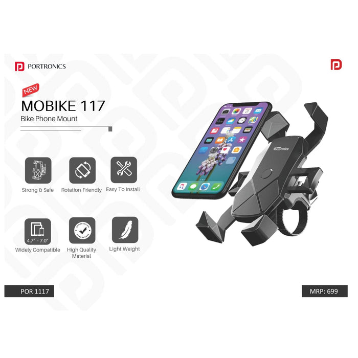 Portronics  Bike Phone Mount - POR 1117