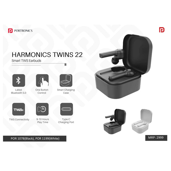 Portronics  Smart TWS Earpods - POR 1078/1199