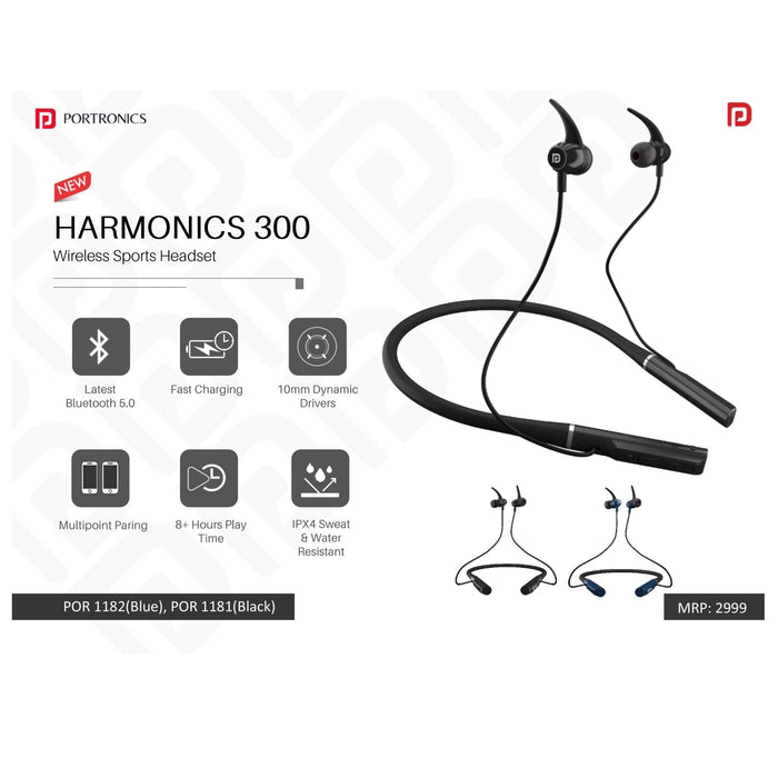 Portronics Wireless Sports Headset - POR 1182/1181