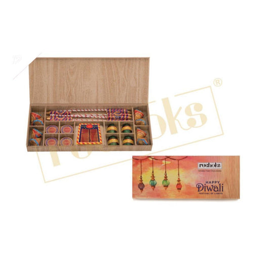 Premium Diwali Cracker in wooden - W2