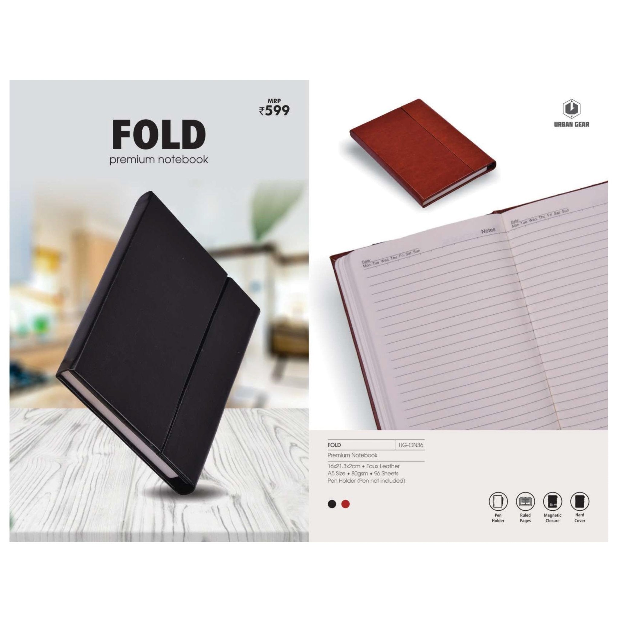 Premium Executive Note Book - UG-ON36 – Metro Corporate Concepts
