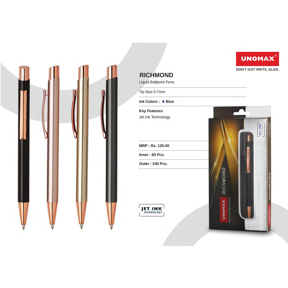 Unomax Richmond Liquid Ball Pens