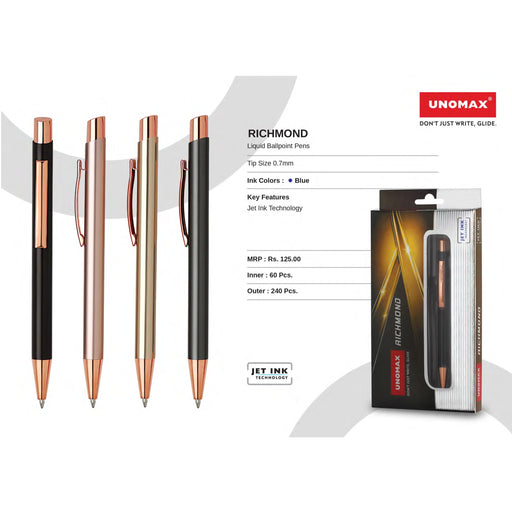 Unomax Richmond Liquid Ball Pens