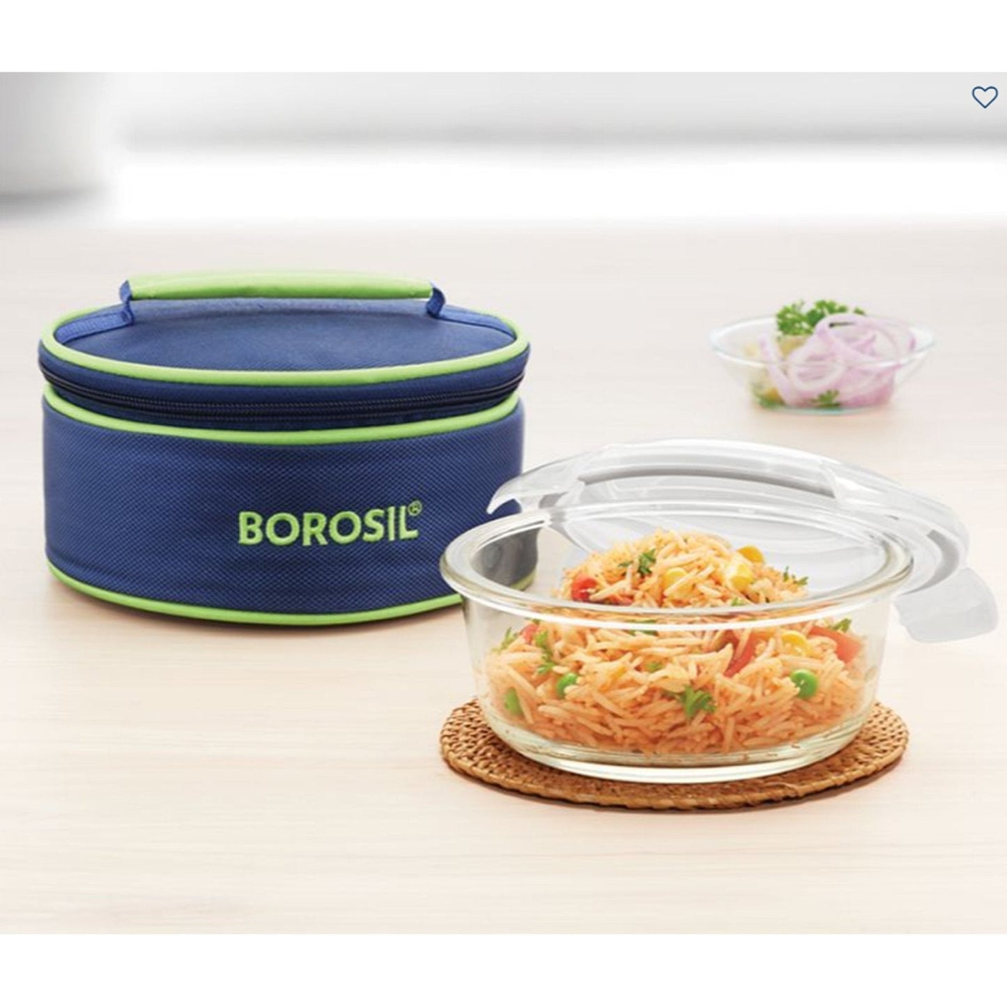Round Microwavable Glass Lunch Box - IYTFRD620PC