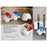 Round Table Top with Double Pen, Pin & Visiting Card Holder - B 26