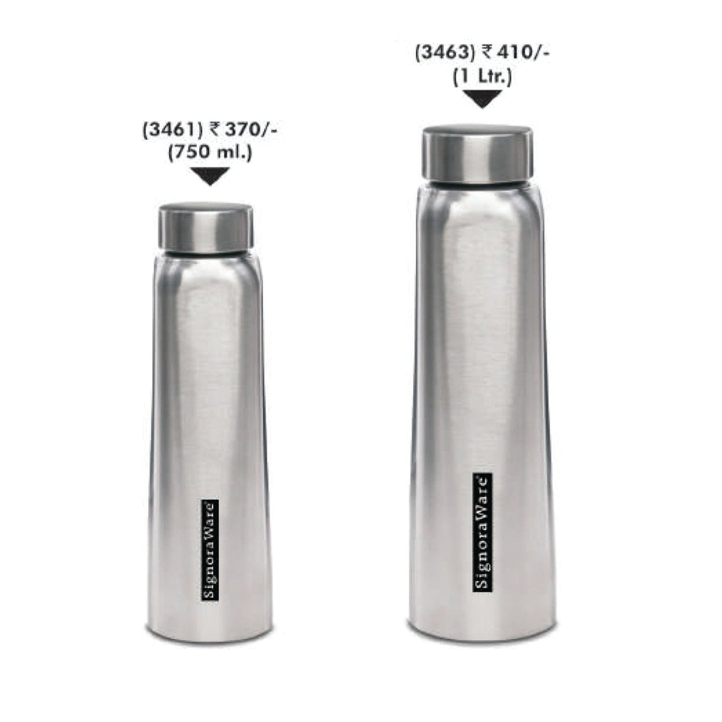 Signora Ware Achieve Steel Water Bottle - 3461/3463