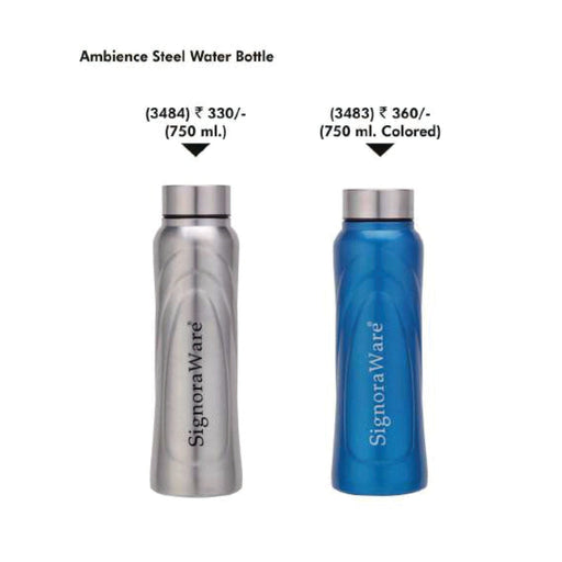 Signora Ware Ambience Steel Water Bottle