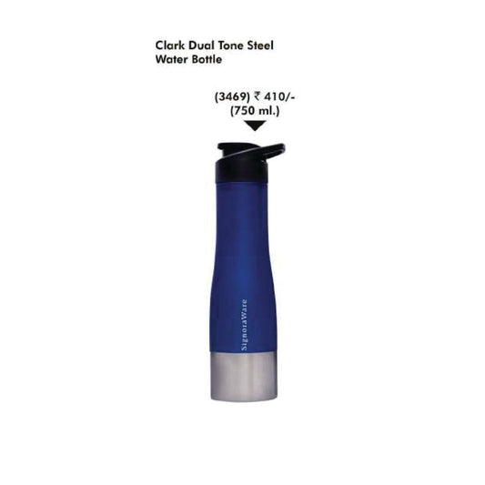 Signora Ware Clark Dual Tone Steel Water Bottle